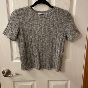 Zara cropped tee